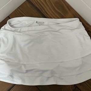 White Athleta Skort Size Medium